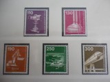 Serie timbre nestampilate flora flori Germania Berlin Vest MNH Berlin West, Nestampilat