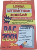 Prof. Mariana Badea - Limba si literatura romana pentru elevii de liceu BAC 2001-2002