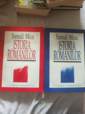 Samuil Micu - Istoria rom&amp;acirc;nilor (2 volume) foto