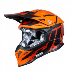 Casca motocross/atv Just1 J39 Poseidon, culoare portocaliu/negru, marime L Cod Produs: MX_NEW 6060040151006L