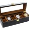 Caset? pentru 6 ceasuri, interior cafeniu - WZ2490