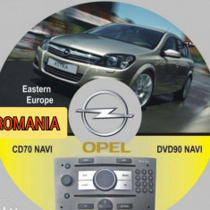 CD DVD GPS Hărți Navigatie OPEL CD70 NAVI DVD90 OPEL Astra H Corsa Vectra Zafira