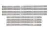 Set barete led , Televizor LG 43 inch , 4 barete cu 4 led-uri si 4 barete cu 5 led-uri