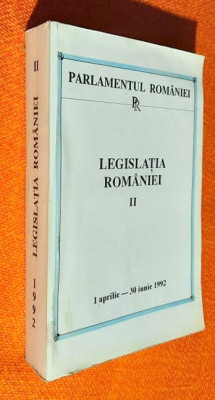 Legislatia Romaniei II - 1 aprilie - 30 iunie 1992 foto