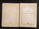 Chimie și materii prime - Partea I si partea a II-a