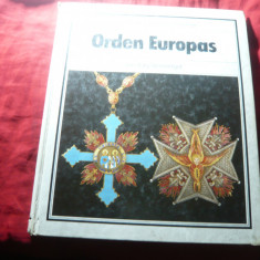 Catalog Orden Europas de J.Nimmergut ,ed.1992 , ilustratii descrieri lb.germana