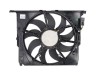 GMV radiator electroventilator BMW Seria 5 F10/F11, 03.2010-2017, 550i, motor 4.4 V8 T, benzina, 850 W; 497 mm; 3 pini