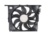 GMV radiator electroventilator BMW Seria 5 F10/F11, 03.2010-2017, 550i, motor 4.4 V8 T, benzina, 850 W; 497 mm; 3 pini