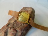 Ceas de dama IMADO, bratara din otel cu placaj auriu BB, Analog, Casual, Metal necunoscut