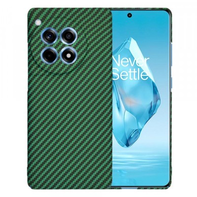 Husa pentru OnePlus 12R, Techsuit, Carbonite FiberShell, Verde foto