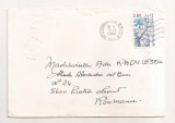 FD15 - Plic Circulat international Franta - Romania , 1983 plus corespondenta