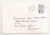 FD15 - Plic Circulat international Franta - Romania , 1983 plus corespondenta