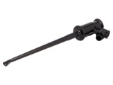 Clips de Măsurare cu C&acirc;rlig Negru 4mm 60VDC