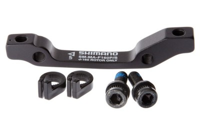 Adaptor montaj pentru etrier frana pe disc, Shimano SM-MA-F160P/S, suruburi x 4,... Cod:ISMMAF160PSA foto