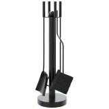 Cumpara ieftin Set scule pentru semineu, 5 piese, 18x56 cm, otel