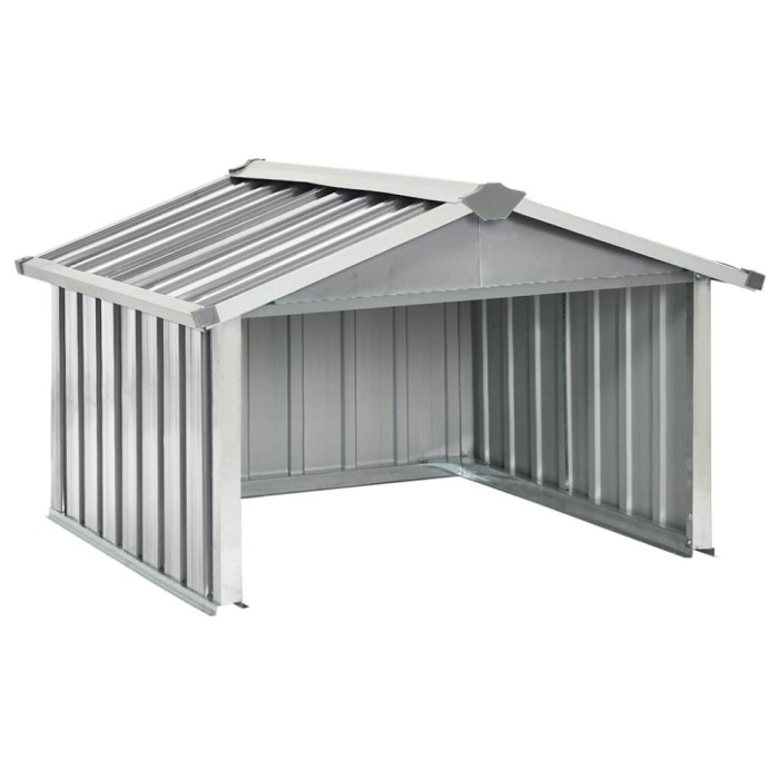 Sopron robot de gazon, gri, 92x97x63cm, otel zincat