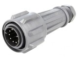 Conector Circular Mufă Tată 10 PIN-uri Alamă
