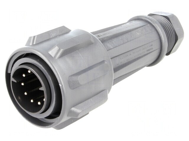 Conector Circular Mufă Tată 10 PIN-uri Alamă
