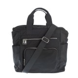 Geanta neagra cu buzunare multiple