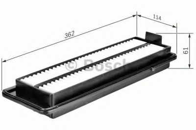 Filtru aer HONDA ACCORD VII Tourer (CM) (2003 - 2008) BOSCH F 026 400 232 foto