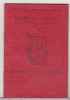 Bnk div Consiliul Central al sindicatelor RPR - carnet de membru