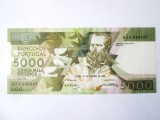Rara! Portugalia 5000 Escudos 1989 aUNC la cel mai mic pret