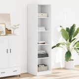 Gossi sifonier, alb, 50x50x200 cm, lemn prelucrat