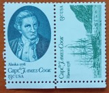 U.S.A-1978-''Anivers. ''jAMES COOK''-NAVIGATOR-MNH-NESTAMP.-Vezi-Scan