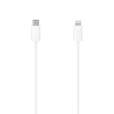 Cablu USB-C Hama pentru Apple iPhone / iPad cu conector Lightning, USB 2.0, 1,50 m foto