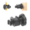 Izolator Inelar Gard Electric ISOBLOC Pomelac, Stalpi Rotunzi 8-14mm, Fixare Fir/Fune/Banda Max 12mm, Protectie Descarcari