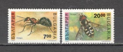 Bulgaria.1992 Insecte SB.208 foto