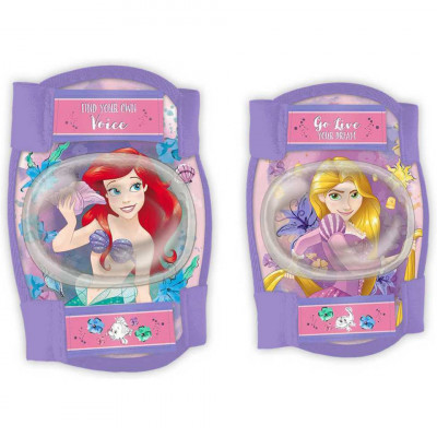 Set protectie Cotiere Genunchiere Princess Rapunzel and Ariel Seven SV59095 foto