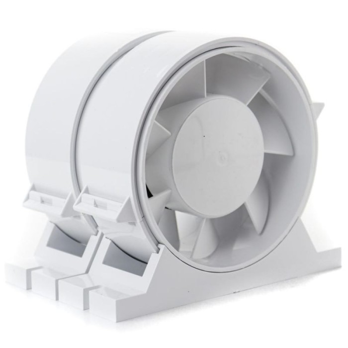 Ventilator axial de tubulatura cu set de fixare PRO 4 Garantie 5 ani, Debit 115mc/h, Motor Long Life 40000h, &Oslash;100mm