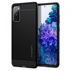 Husa pentru Samsung Galaxy S20 FE 2022 G781 / S20 FE 5G G781 / S20 FE G780, Spigen, Rugged Armor, Neagra foto