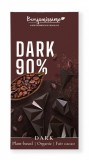 Ciocolata neagra 90%, bio, 60g, Benjamissimo