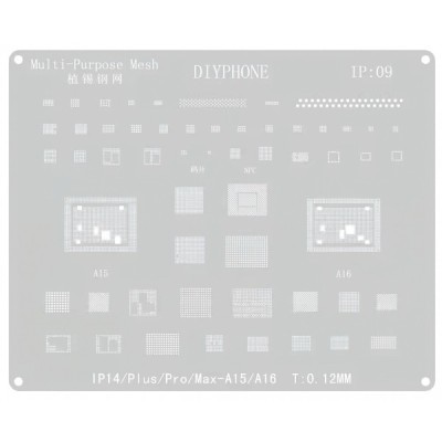 Sita BGA DIYPhone pentru Apple iPhone 14 Series foto