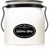 Milkhouse Candle Co. Creamery Welcome Home lum&acirc;nare parfumată Butter Jar 454 g