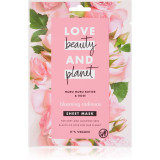 Cumpara ieftin Love Beauty &amp; Planet Blooming Radiance Muru Muru Butter &amp; Rose masca pentru celule pentru o piele mai luminoasa 21 ml