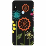 Husa silicon pentru Xiaomi Remdi Note 5 Pro, Colorful Spring Birds Flowers Vectors