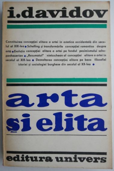 Arta si elita &ndash; I. Davidov