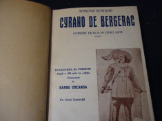 CYRANO DE BERGERAC-EDMOND ROSTAND-COMEDIE EROICA IN CINCI ACTE- TRAD.B. CREANGA- foto