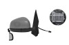 Oglinda exterioara Smart Fortwo (W453), 11.2014-, Dreapta, reglare electrica; grunduita; incalzita; geam convex; cromat; senzor temperatura; 7 pini,