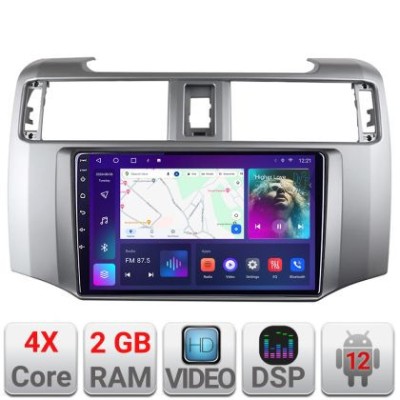 Navigatie Toyota 4runner 2009-2019 Android radio gps internet 2+32 KIT-4runner+EDT-E209 CarStore Technology foto
