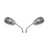 Oglinzi cromate ovale filet 10, Non Brand