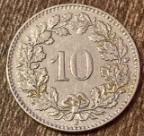 C50 - Moneda foarte veche - Elvetia - 10 rappen - 1932