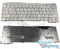 Tastatura Laptop Fujitsu Siemens LifeBook E780 alba foto