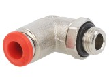 Racord push-in &icirc;n unghi 1/8" pentru aer comprimat - 20bar
