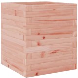 Jardiniera de gradina, 40x40x46 cm, lemn masiv Douglas