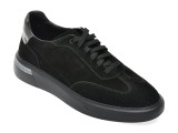 Pantofi sport GRYXX negri, BF048, din piele intoarsa