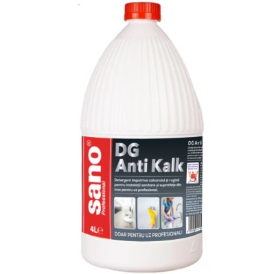 Detartrant pentru indepartarea calcarului si ruginei, Sano Anti Kalk, 4 L foto